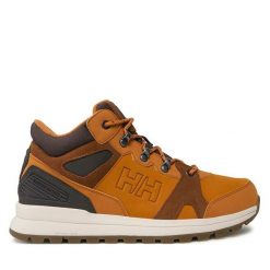 Trekkingi Helly Hansen. Brązowe buty sportowe męskie Helly Hansen, bez wzorów, bez zapięcia, trekkingowe. Za 389.99 zł.
