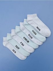 Skarpetki 7 pack - wielobarwny. Skarpety męskie Sinsay, bez wzorów. Za 19.99 zł.