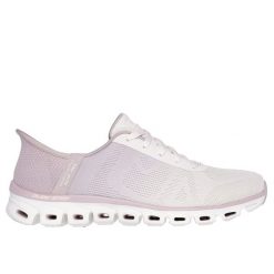 Tenisówki Skechers Glide-step Excite. Brązowe trampki i tenisówki damskie Skechers, bez wzorów, bez zapięcia. Za 390.99 zł.