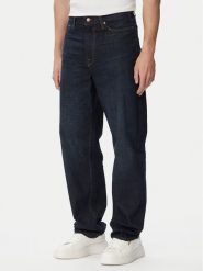 Guess Jeansy M6GA0P D1092 Granatowy Baggy Fit. Niebieskie jeansy męskie Guess, z bawełny. Za 434.99 zł.