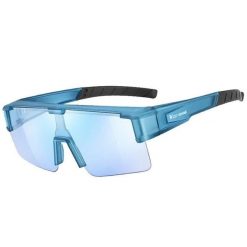 Polaryzowane okulary przeciwsłoneczne sportowe z ramką z poliwęglanu. Niebieskie okulary przeciwsłoneczne damskie WEST BIKING. Za 158.28 zł.