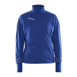 Damska kurtka narciarska Craft Adv Nordic Club. Niebieskie kurtki sportowe damskie Craft, na zimę, l, bez wzorów, z materiału, bez ramiączek, bez kaptura, narciarskie. Za 545.50 zł.