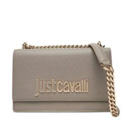 Torebka Just Cavalli. Szare torebki do ręki damskie Just Cavalli, bez wzorów, bez dodatków. Za 639.99 zł.