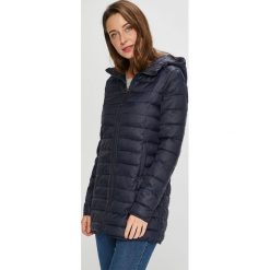 Only - Kurtka. Niebieskie kurtki damskie ONLY, l, bez wzorów, z materiału, z kapturem. W wyprzedaży za 149.90 zł.