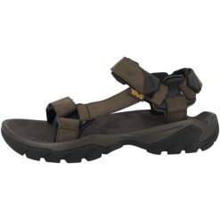 Buty do chodzenia męskie Teva Terra. Brązowe buty zimowe męskie Teva, bez wzorów, z materiału, bez obcasa, bez zapięcia. Za 573.00 zł.
