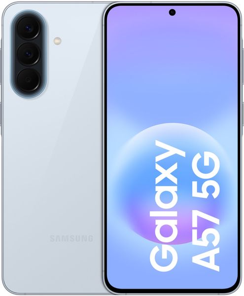 Smartfon Samsung Galaxy A57 5G 8/128GB Niebieski (69E4-5369N). Niebieskie smartfony SAMSUNG. Za 1,445.66 zł.