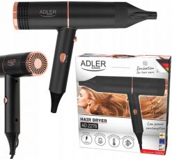 Suszarka Do Włosów Czarna - Lekka i Poręczna 1400W ADLER AD 2278. Czarne suszarki do włosów Adler. Za 74.99 zł.