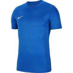 Koszulka Z Krótkim Rękawem Unisex Dla Dorosłych Dry Park VII. Niebieskie bluzki damskie Nike, m, bez wzorów, sportowe, bez kołnierzyka, bez ramiączek. Za 118.99 zł.