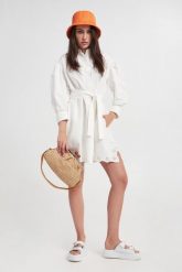 Sukienka mini Corinto WEEKEND MAX MARA. Sukienki damskie Weekend Max Mara, m, bez wzorów, bez kołnierzyka, bez ramiączek, mini. W wyprzedaży za 929.04 zł.