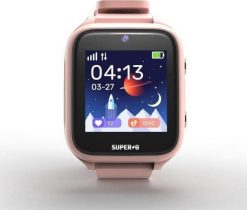 Smartwatch Gudrutis Išmanusis laikrodis Gudrutis Super-G Active Pro, Rožinis. Zegarki smartwatch Gudrutis, bez wzorów. Za 630.17 zł.