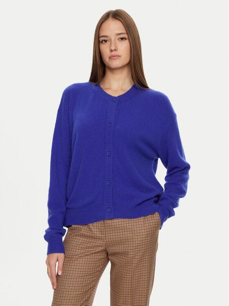 American Vintage Kardigan Damsville DAM19EH24 Niebieski Loose Fit. Niebieskie kardigany damskie American Vintage, l, bez wzorów, z syntetyku, vintage, bez kołnierzyka. Za 309.99 zł.