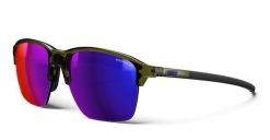 Okulary przeciwsłoneczne Julbo Crossline - Spectron 3 HD. Zielone okulary przeciwsłoneczne damskie JULBO. Za 600.59 zł.