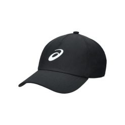 Czapka z daszkiem Asics Performance. Czarne czapki damskie Asics, bez wzorów, sportowe. Za 166.00 zł.