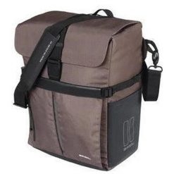 Basil Move MIK Studs torba rowerowa 15L. Brązowe torby na laptopa damskie BASIL, bez wzorów. Za 380.00 zł.