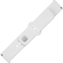 Fixed | Sporty Strap Set with Quick Release 22mm for smartwatch | 160-235 mm | White | Silicone. Białe zegarki smartwatch Fixed, bez wzorów. Za 41.30 zł.