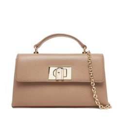 Torebka Furla. Brązowe torebki do ręki damskie Furla, bez wzorów, bez dodatków. Za 1,149.00 zł.