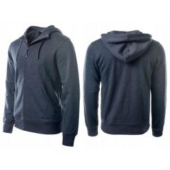 Bluza dresowa dla mężczyzn Hi-tec Silian II. Niebieskie bluzy męskie Hi-tec, m, bez wzorów, z bawełny, sportowe, bez ramiączek, bez kaptura. W wyprzedaży za 158.95 zł.
