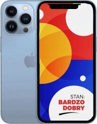 Smartfon poleasingowy Apple iPhone 13 Pro Sierra Blue 5G 6/256GB Dual SIM Niebieski Klasa A+. Niebieskie smartfony Apple. Za 2,689.00 zł.