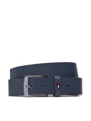Tommy Hilfiger Pasek Męski Adan Leather 3.5 AM0AM12052 Granatowy. Niebieskie paski męskie Tommy Hilfiger, ze skóry. Za 129.99 zł.