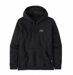 Bluza z kapturem Patagonia 73 Skyline Uprisal Hoody - ink black. Czarne bluzy damskie Patagonia, bez wzorów, bez ramiączek, z kapturem. Za 415.69 zł.