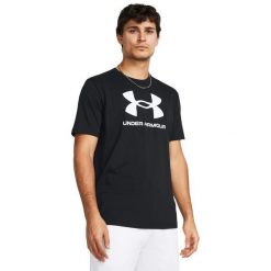 Koszulka sportowa męska Under Armour 1382911001. Białe koszulki sportowe męskie Under Armour, m, bez wzorów, bez ramiączek, na fitness i siłownię. Za 186.00 zł.
