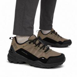 Buty męskie sportowe trekkingowe DK VENOM VB17920 TAN. Brązowe trekkingi męskie DK, z materiału, bez zapięcia. Za 199.00 zł.