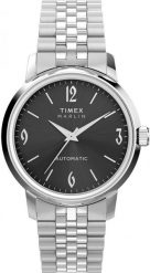 Zegarek męski Timex TW2W93200 srebrny. Szare zegarki męskie Timex, bez wzorów, srebrne. Za 1,965.26 zł.