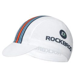 Czapka z daszkiem pod kask unisex Rockbros MZ10022. Białe czapki damskie ROCKBROS, na lato, bez wzorów, z materiału. Za 41.00 zł.