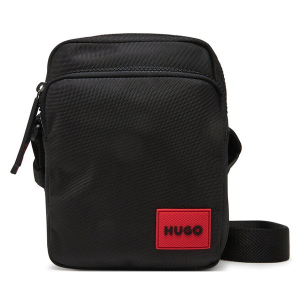 Saszetka HUGO. Czarne saszetki i nerki męskie Hugo, małe. Za 325.99 zł.