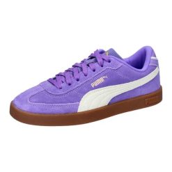 Buty do chodzenia damskie Puma Club Ii Era. Fioletowe obuwie sportowe damskie Puma, bez wzorów, z materiału, bez zapięcia, trekkingowe. Za 326.00 zł.