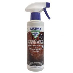 Impregnat do butów z nubuku i zamszu Nikwax 300 ml atomizer. Buty zimowe męskie Nikwax, bez wzorów, z nubiku, bez obcasa, bez zapięcia. Za 38.99 zł.