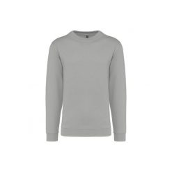Bluza z okrągłym dekoltem Kariban. Szare bluzy damskie KARIBAN, m, bez wzorów, z bawełny, bez ramiączek, bez kaptura. Za 128.50 zł.