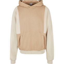 Bluza z kapturem Urban Classics Cut On Sleeve. Brązowe bluzy męskie Urban Classics, m, bez wzorów, eleganckie, bez ramiączek, z kapturem. Za 237.00 zł.