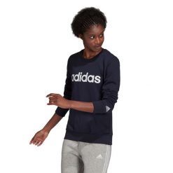 Bluza damska adidas Essentials Logo. Białe bluzy damskie Adidas, m, bez wzorów, z materiału, eleganckie, bez ramiączek, bez kaptura. Za 226.50 zł.