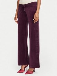 Juicy Couture Spodnie dresowe Old Gothic JCWBJ226334 Fioletowy Regular Fit. Fioletowe spodnie dresowe damskie Juicy Couture, bez wzorów, z dresówki. Za 379.99 zł.