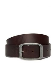 Pepe Jeans Pasek Męski Wade PM021025 Brązowy. Brązowe paski męskie Pepe Jeans, z jeansu. Za 179.99 zł.