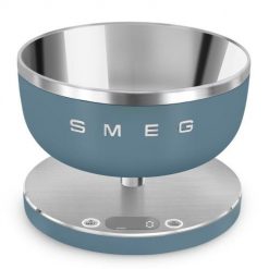 Smeg KSC01SBMWW waga kuchenna Niebieski Blat Okrągły Elektroniczna waga kuchenna. Niebieskie miksery Smeg. Za 603.99 zł.