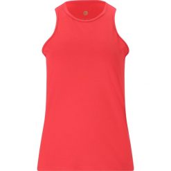 Damski tank top Athlecia Almi. Brązowe topy damskie Endurance, bez wzorów, sportowe, bez kołnierzyka, bez ramiączek. Za 140.00 zł.