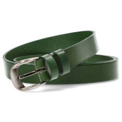 Zielony Elegancki Pasek Damski Armodo. Zielone paski damskie Armodo, bez wzorów. Za 79.00 zł.