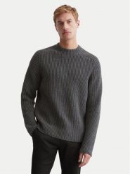 Marc O'Polo Sweter 429 6018 60318 Szary Regular Fit. Szare swetry męskie Marc O'Polo, m, bez wzorów, z bawełny, bez kołnierzyka, bez ramiączek. Za 449.99 zł.