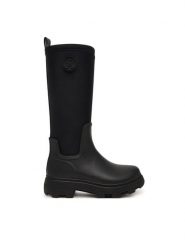 Tommy Hilfiger Kalosze Th Stamp Warm Knee Rain Boot FW0FW09678 Czarny. Czarne kalosze damskie Tommy Hilfiger, bez wzorów, z syntetyku, bez zapięcia. Za 529.99 zł.