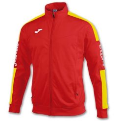 Kurtka do piłki nożnej męska Joma Championship IV. Czerwone kurtki męskie Joma, m, bez wzorów, z materiału, bez kaptura. Za 171.99 zł.