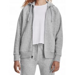 Bluza na co dzień Damska Under Armor 13 Bawełaniana Z Kapturem Zamek Dres. Szare bluzy damskie Under Armour, bez wzorów, z dresówki, bez ramiączek, z kapturem. Za 189.00 zł.