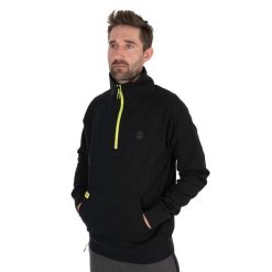 Bluza Męska Wędkarska Matrix Sweat. Czarne bluzy męskie FISH MATRIX, m, bez wzorów, sportowe, bez ramiączek, bez kaptura. Za 249.99 zł.