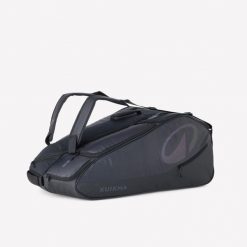 Torba tenisowa termoizolacyjna Kuikma XL Pro 12R Gaël Monfils. Czarne torby na ramię męskie ARTENGO, na ramię, duże. Za 379.99 zł.
