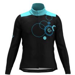 Wodoodporna Zimowa Kurtka Pirineus Galaxy Czarno-Niebieska. Czarne kurtki męskie C-LAB, na zimę, m, bez wzorów, bez kaptura, rowerowe. W wyprzedaży za 551.25 zł.