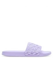Bassano Klapki P3010526 Fioletowy. Fioletowe klapki damskie Bassano, bez wzorów, z syntetyku, bez obcasa, bez zapięcia. Za 49.99 zł.