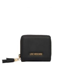 LOVE MOSCHINO Portfel JC5689PP1OKD0000 Czarny. Czarne portfele damskie Love Moschino, ze skóry. Za 429.99 zł.