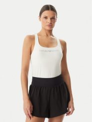 Emporio Armani Underwear Top EW002903 AF19026 U1131 Biały Slim Fit. Białe topy damskie Emporio Armani Underwear, m, bez wzorów, z bawełny, bez kołnierzyka, bez ramiączek. Za 219.99 zł.