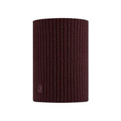 Komin zimowy z wełny merino Buff Merino Wool Norval. Brązowe szaliki męskie Buff, bez wzorów, z wełny. Za 239.90 zł.